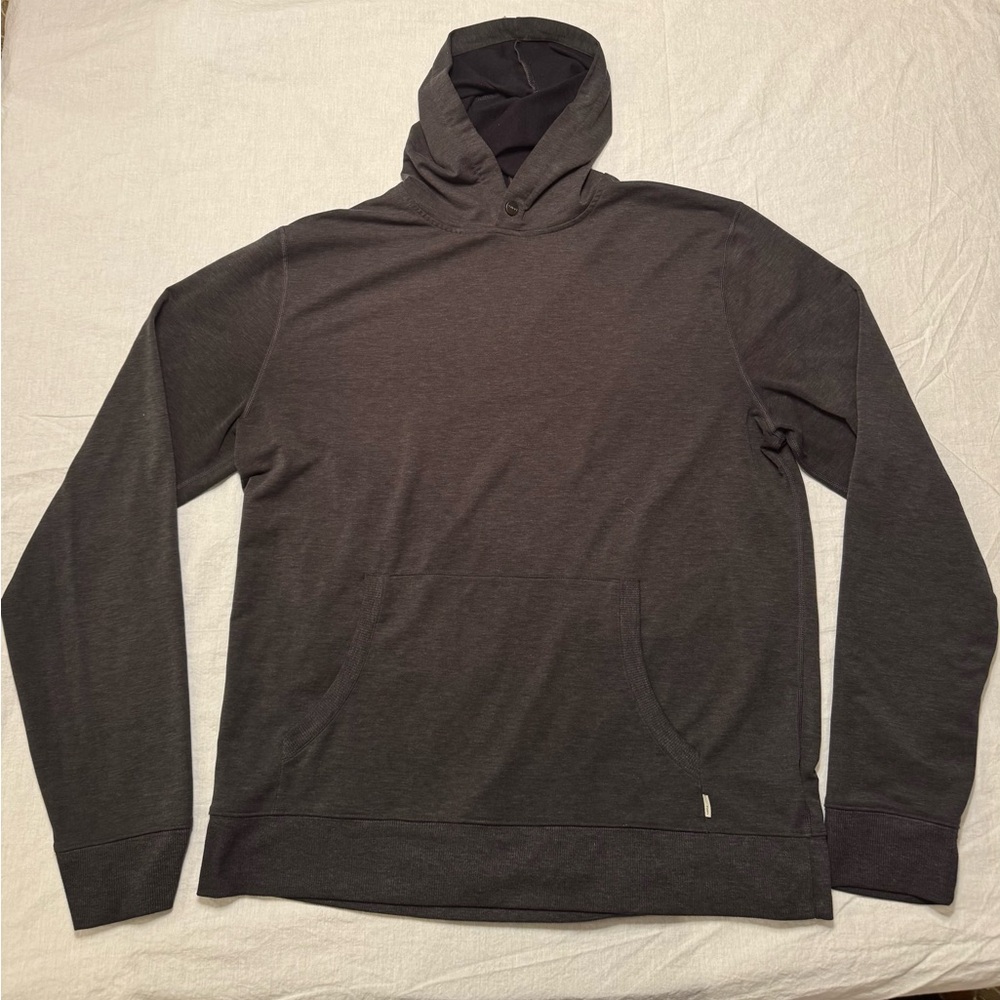 Vuori Men's Dark Gray Hoodie